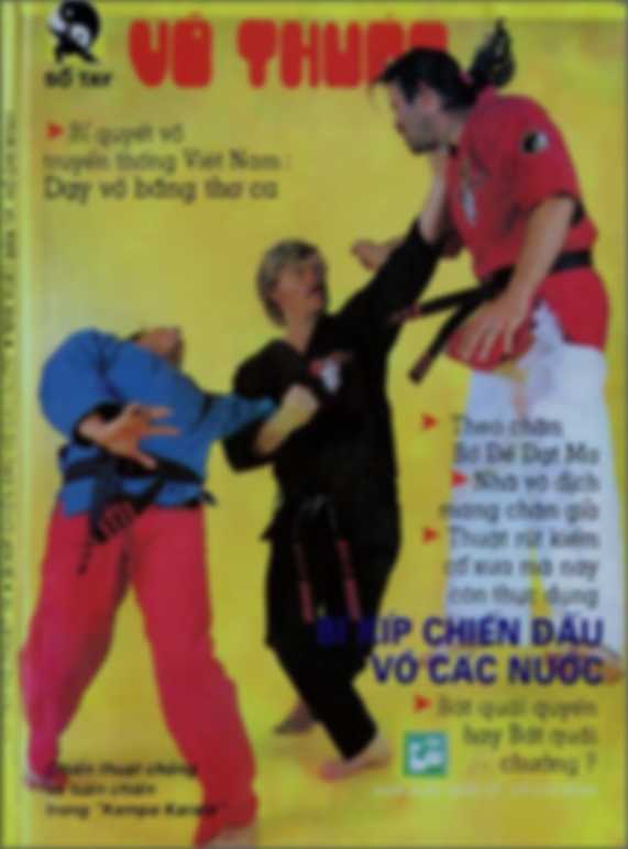 Bí kíp chiến đấu võ các nước