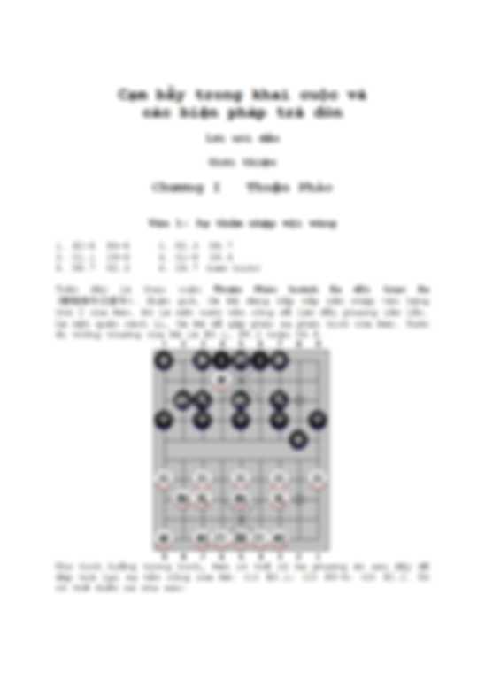 Cạm bẫy khai cuộc và các biện pháp trả đòn