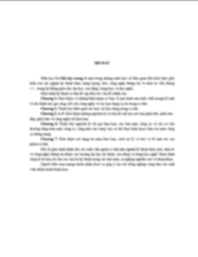 Giáo Trình Cơ Khí Đại Cương