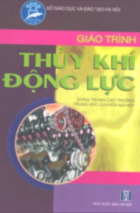 Giáo trình thủy khí động lực