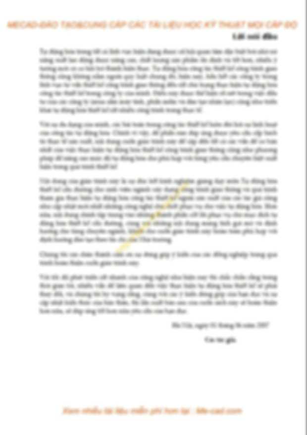 Giáo Trình Tự Động Hóa Thiết Kế Cơ Khí