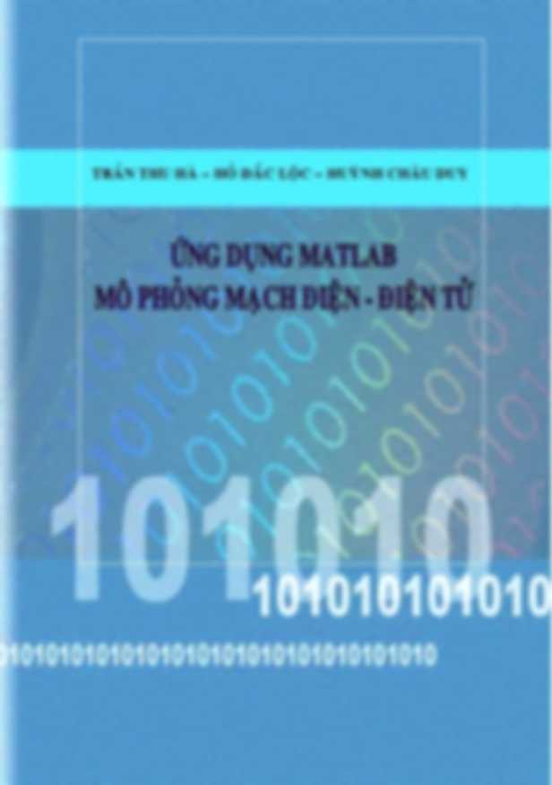 Ứng Dụng Matlab Mô Phỏng Mạch Điện-Điện Tử