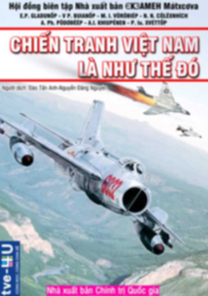 CHIẾN TRANH VIỆT NAM LÀ NHƯ THẾ ĐÓ!