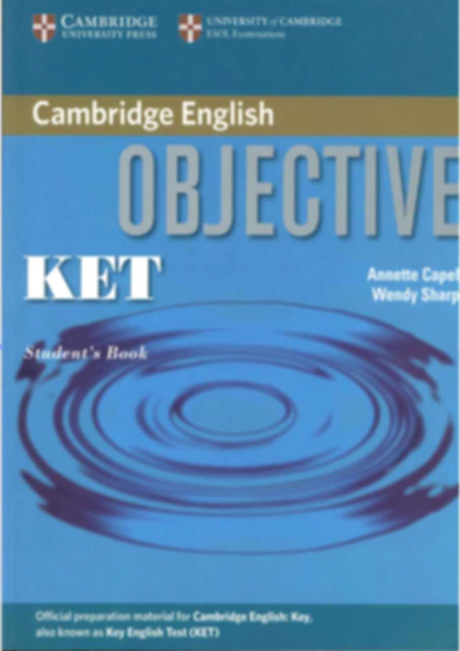 Cambridge Objective KET Full Ebook+Audio