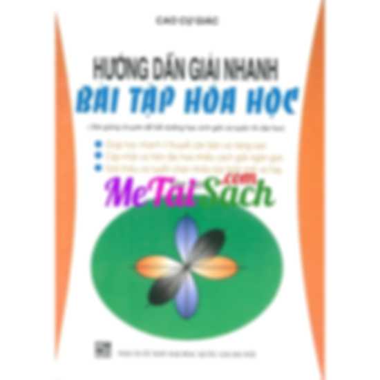 Hướng dẫn giải nhanh bài tập hóa học