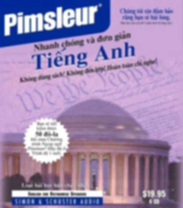 Pimsleur English: Phương pháp học tiếng anh kinh điển Full ebook +audio