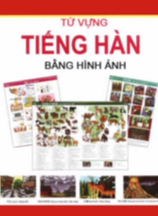 Từ vựng tiếng hàn bằng hình ảnh