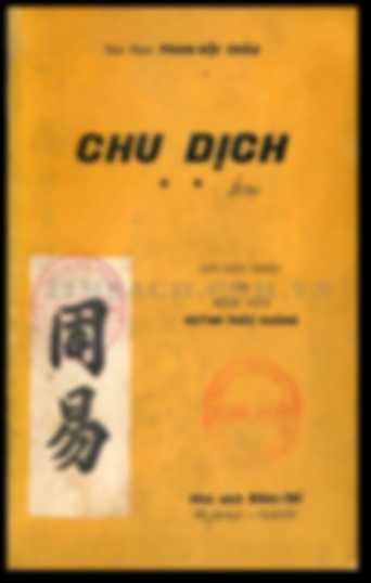 Chu Dịch - Phan Bội Châu (Khai Trí, 1969)