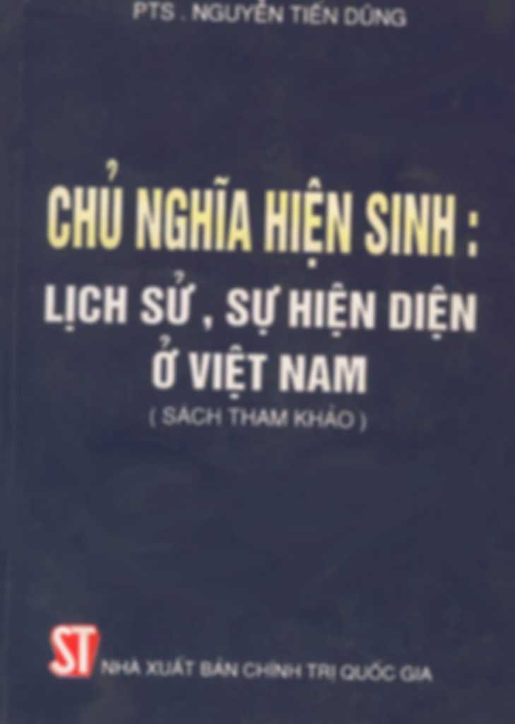 Chủ nghĩa hiện sinh - Lịch sử, sự hiện diện ở Việt Nam