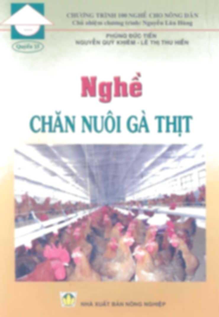 Nghề chăn nuôi gà thịt