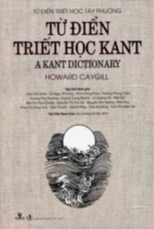 Từ điển triết học Kant