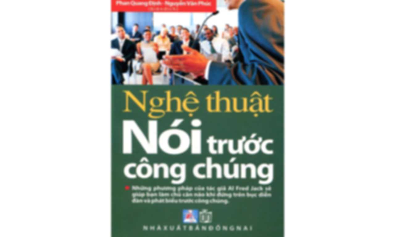 Nghệ Thuật Nói Trước Công Chúng – Al Fred Jack