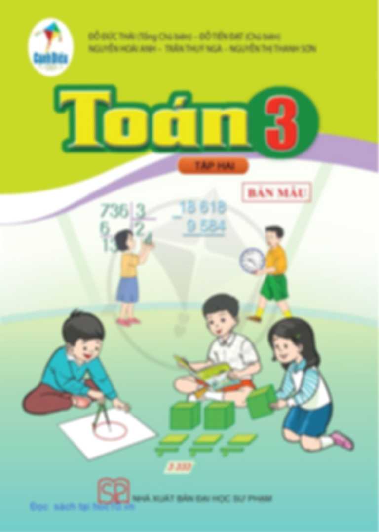 Toán 3 Tập 2 - Cánh diều