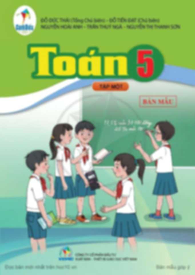 Toán 5 Tập 1 - Cánh Diều