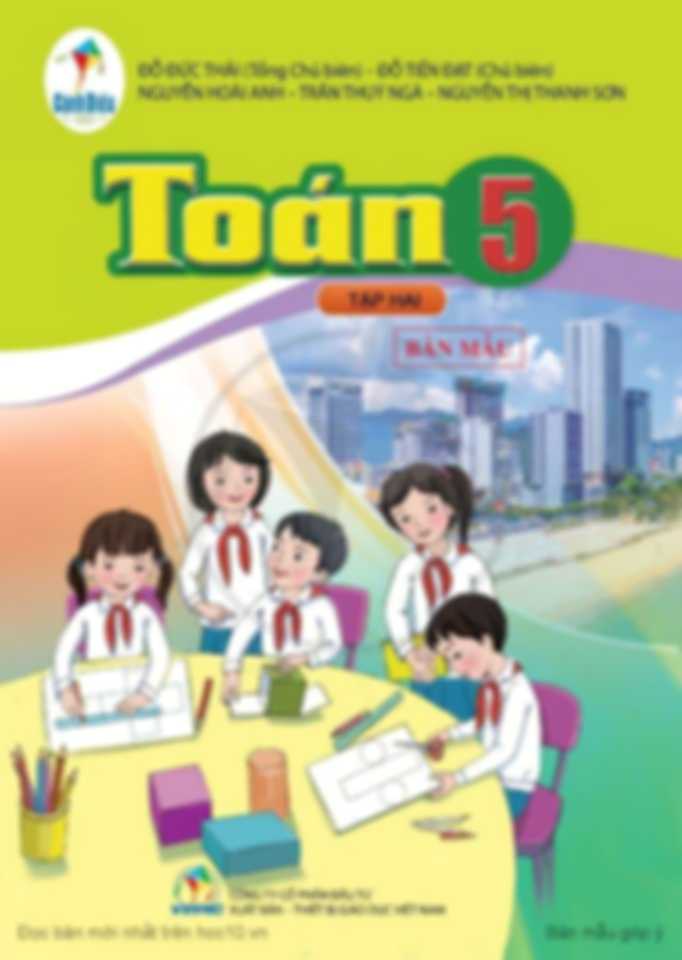 Toán 5 Tập 2 - Cánh Diều