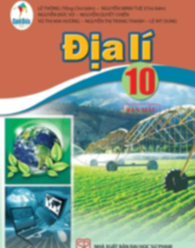 Địa Lí 10 - Cánh Diều