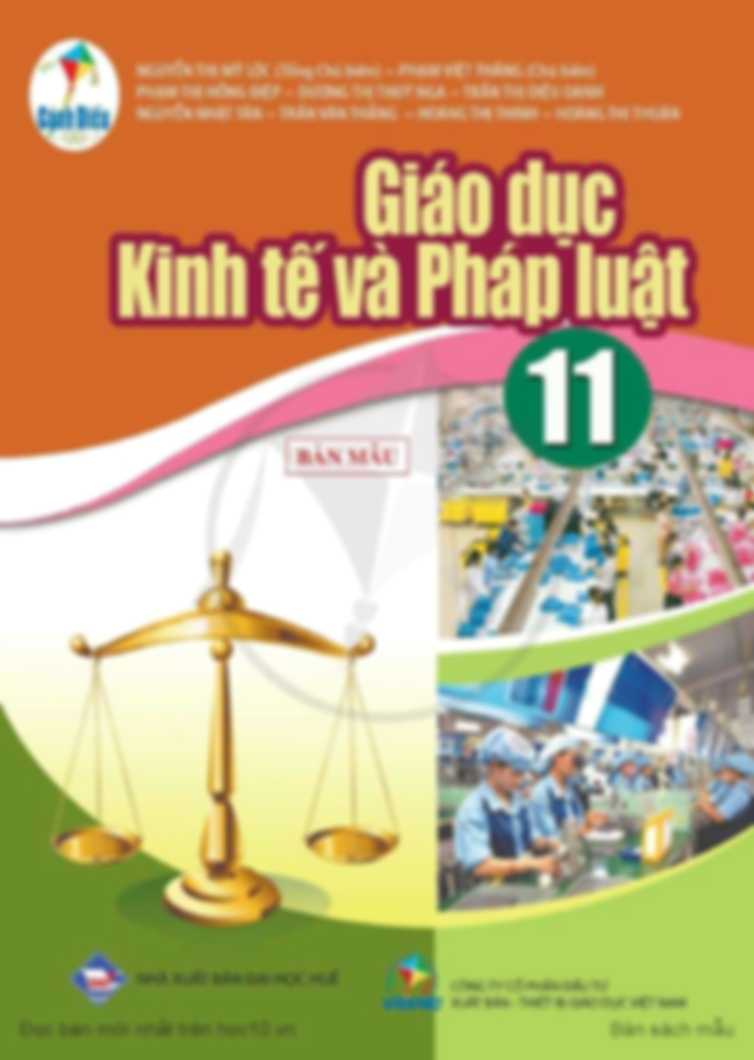 Giáo Dục Kinh Tế Và Pháp Luật 11 - Cánh Diều