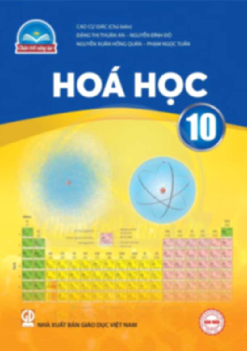 Hóa Học 10 - Chân Trời Sáng Tạo