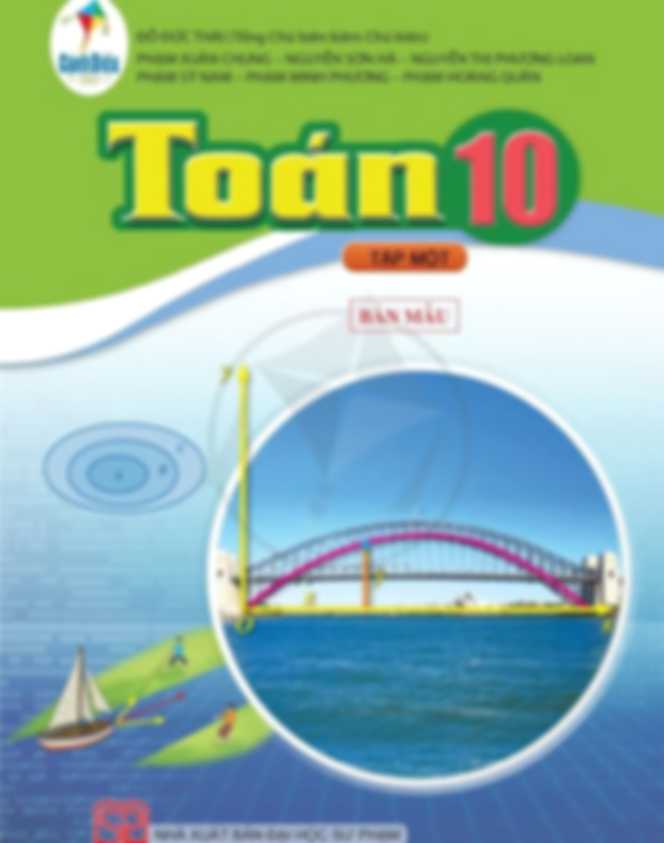 Toán 10 Tập 1 - Cánh Diều