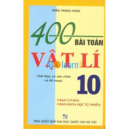400 Bài Tập Vật Lý 10