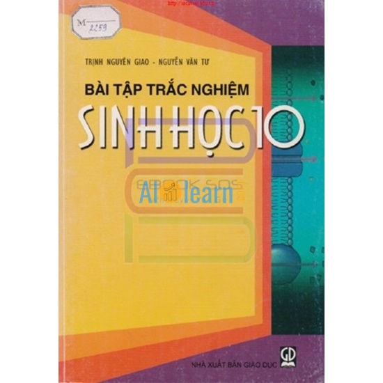 Bài Tập Trắc Nghiệm Sinh Học 10