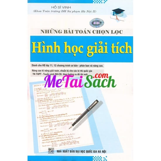 Những Bài Toán Chọn Lọc Hình Học Giải Tích