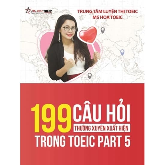 199 câu hỏi thường xuyên xuất hiện trong Toeic Part 5