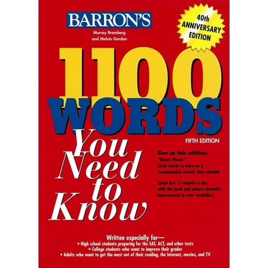 1100 Words you need to know