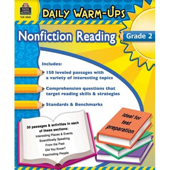Daily warm-ups nonfiction reading grade 2