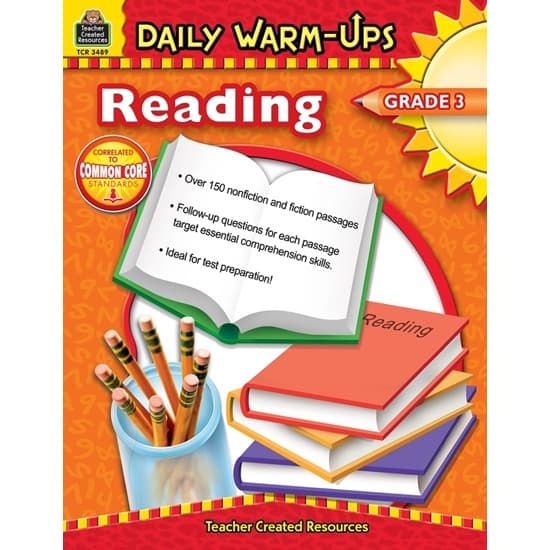 Daily warm-ups reading grade 3