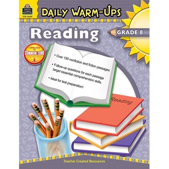 Daily warm-ups reading grade 8