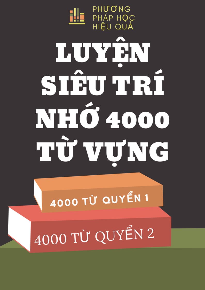 Luyện siêu trí nhớ 4000 từ vựng tiếng anh