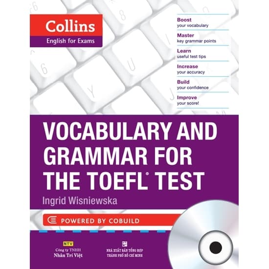 Collins TOEFL Vocabulary & Grammar, Reading & Writing, Listening & Speaking