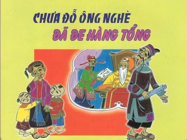 Chưa đỗ ông nghè đã đe hàng tổng