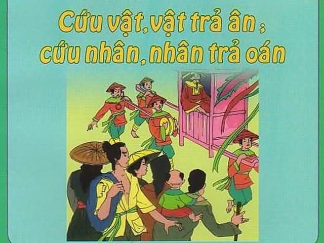 Cứu vật vật trả ân, cứu nhân nhân trả oán