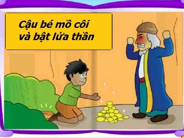 Cậu bé mồ côi và bật lửa thần