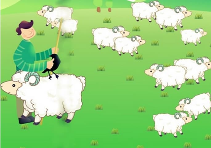 Người chăn cừu và quạ