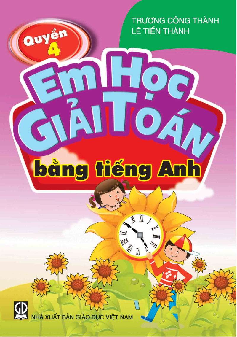 Em Học Giải Toán Bằng Tiếng Anh Quyển 4