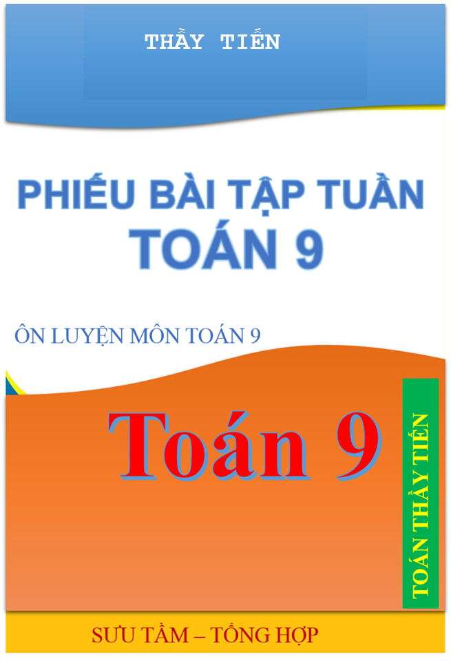 Phiếu Bài Tập Tuần Toán 9