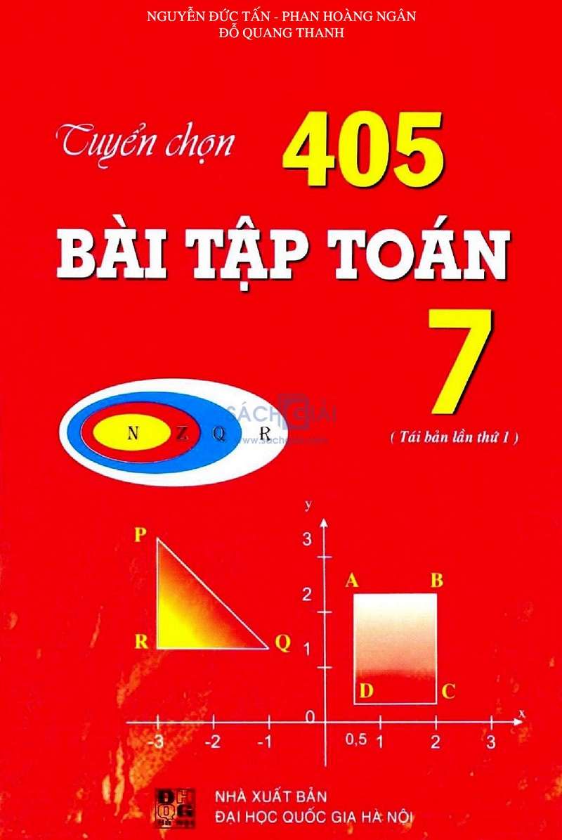 Tuyển Chọn 405 Bài Tập Toán 7