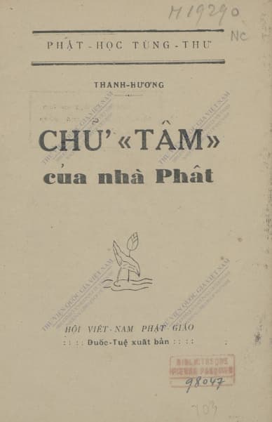 Chữ Tâm Của Nhà Phật - Thanh Hương