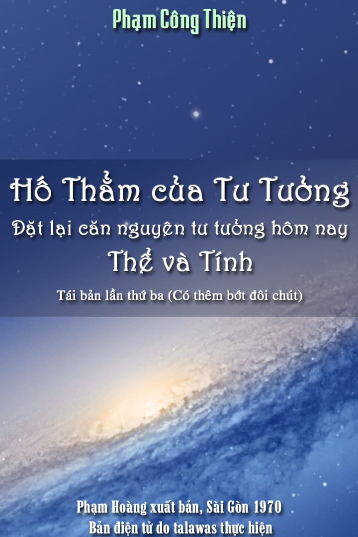 Hố Thẳm Của Tư Tưởng - Phạm Công Thiện