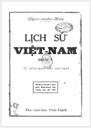 Lịch Sử Việt Nam (1952)