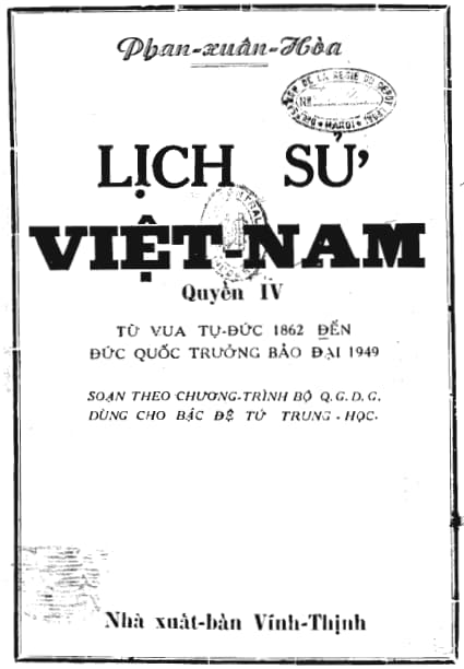 Lịch Sử Việt Nam Quyển 4 - Phan Xuân Hoà