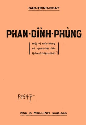 Phan Đình Phùng - Đào Trinh Nhất