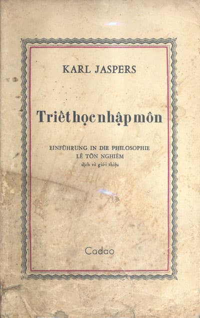 Triết Học Nhập Môn - Karl Jaspers