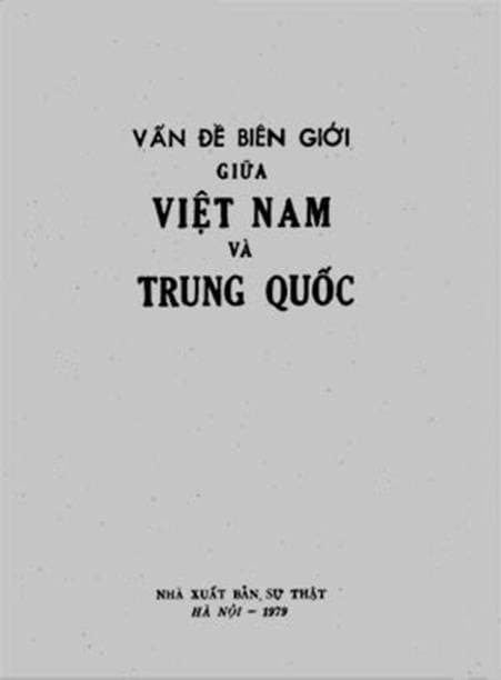 Vấn Đề Biên Giới Giữa Việt Nam Và Trung Quốc