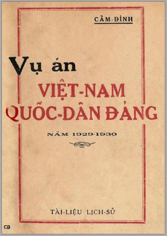 Vụ Án Việt Nam Quốc Dân Đảng - Cẩm Đình