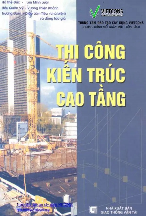 Thi Công Kiến Trúc Nhà Cao Tầng - Tập 1