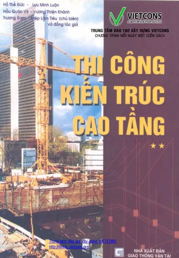 Thi Công Kiến Trúc Nhà Cao Tầng - Tập 2